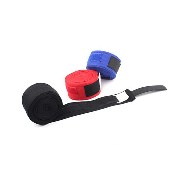 Pair of high-quality boxing hand wraps in various colors for boxing, MMA, Muay Thai, and kickboxing.