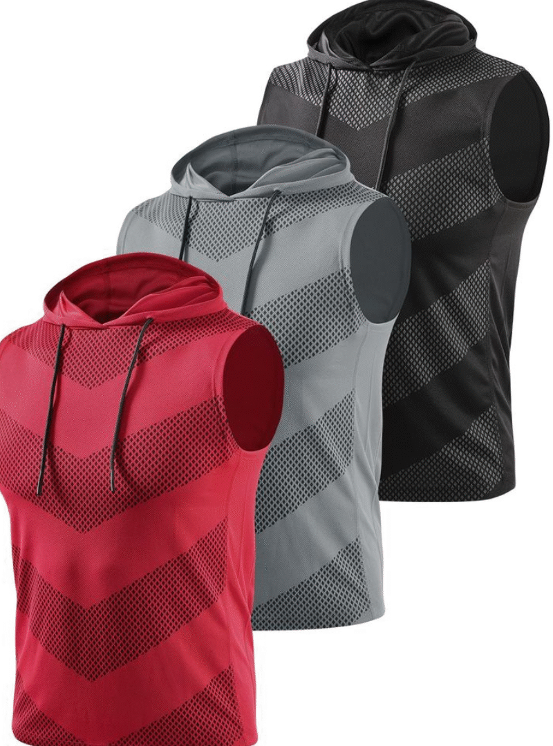 VELOCITY SLEEVELESS HOODIE
